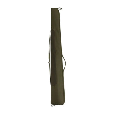 Olive green fishing rod case for gun case with barrel lengths, perfect for country clothing
