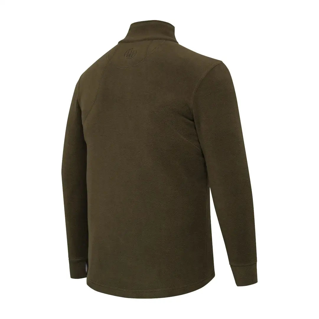 Olive green long-sleeved shirt from Beretta HP Logo Full Zip Fleece for country hunting outdoors