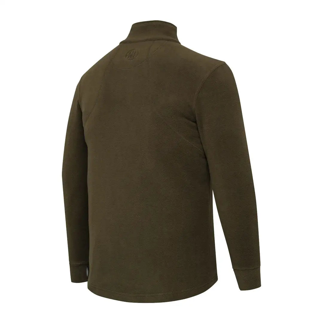 Olive green long-sleeved shirt from Beretta HP Logo Half Zip Fleece for hunting and outdoor country clothing