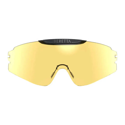 Yellow-tinted Beretta shooting glasses for outdoors and hunting from Beretta InterMask Eyeglasses