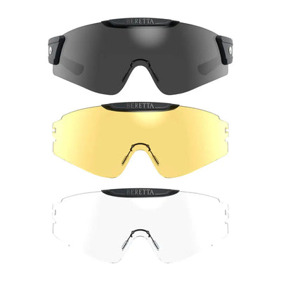 Beretta InterMask Eyeglasses with three interchangeable lenses for hunting and outdoors fun