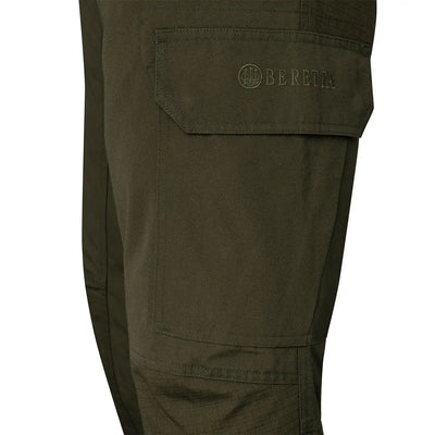 Beretta Jabali dark olive cargo pants in durable hunting country clothing