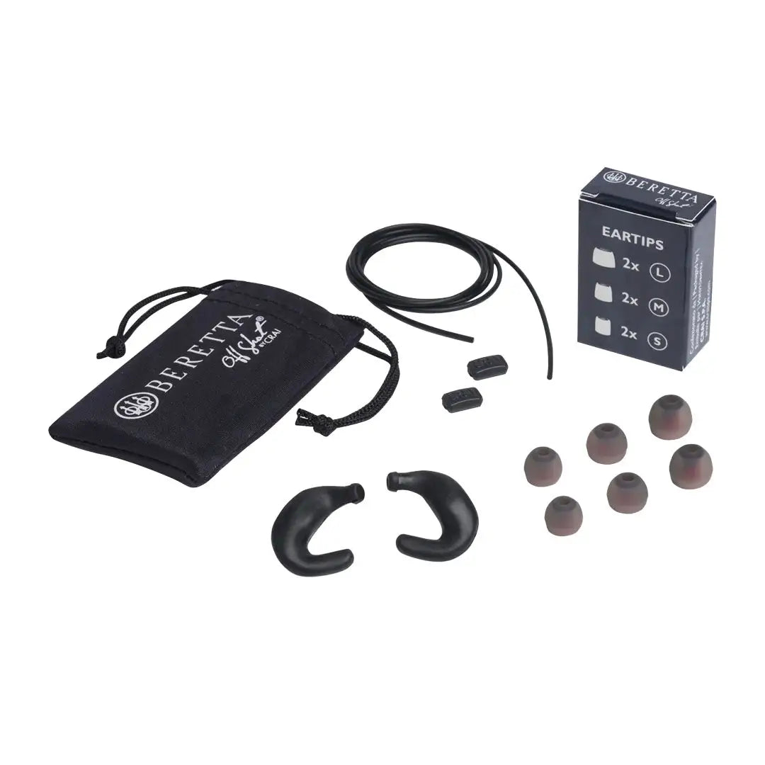 Earplug accessory kit for Beretta Mini Headset E2, perfect for beretta mini headset users
