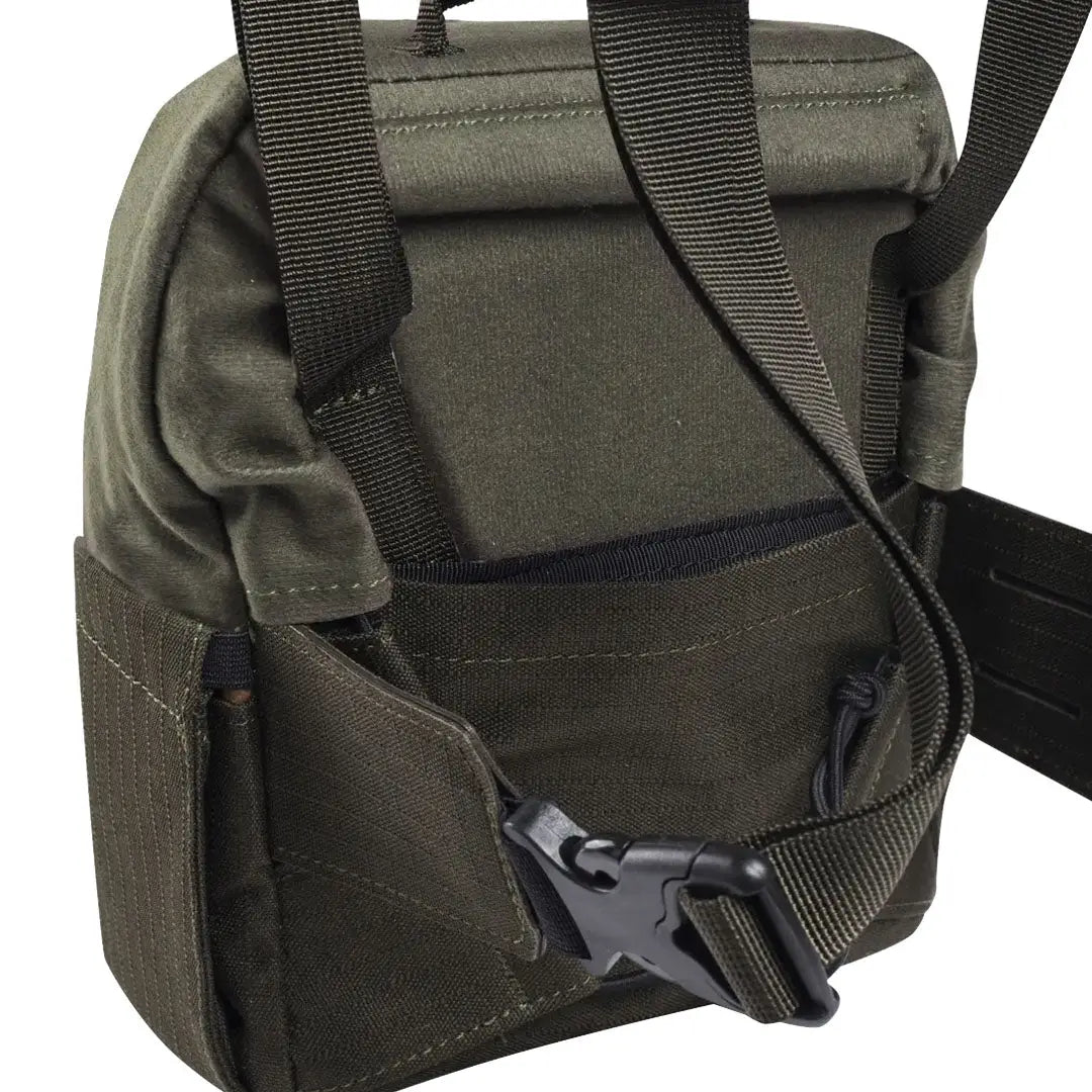 Olive green tactical bag for Beretta Modular Binocular Harness and modular binocular gear