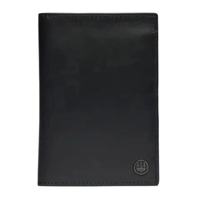 Black leather wallet from Beretta Passport Holder Classic for country clothing and outdoor hunting gear