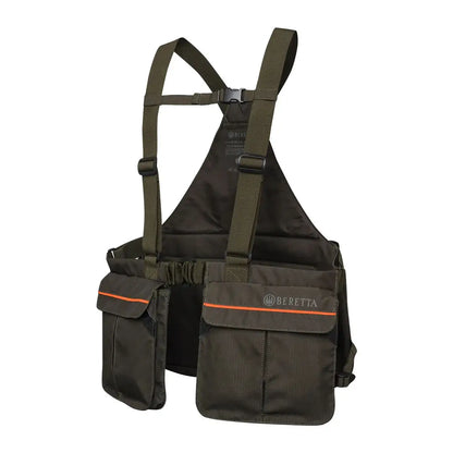 Olive green Beretta Strap EVO vest perfect for shooting and outdoor activities