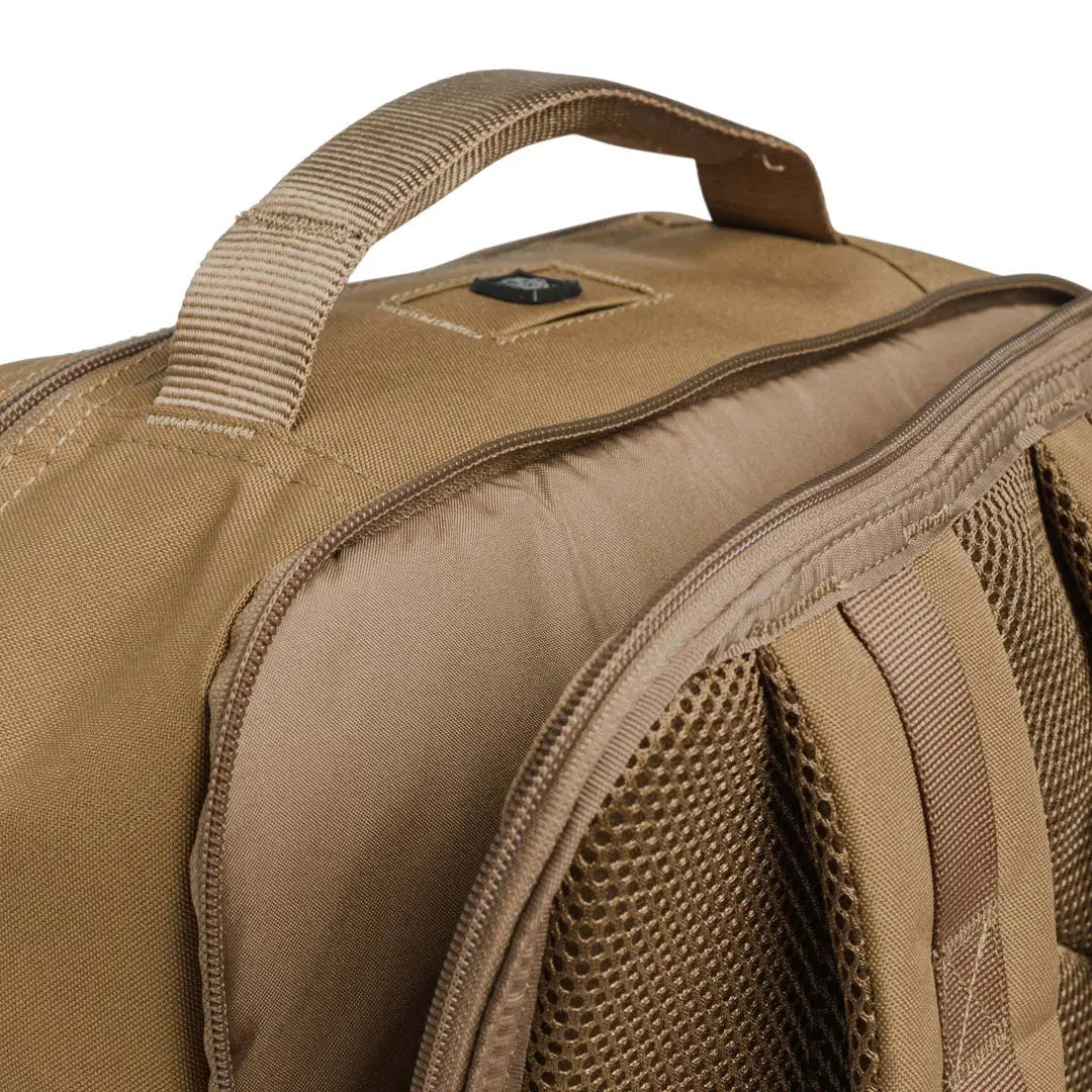 Beretta Tactical Flank Daypack tan backpack with handle, mesh pockets for hunting outdoors
