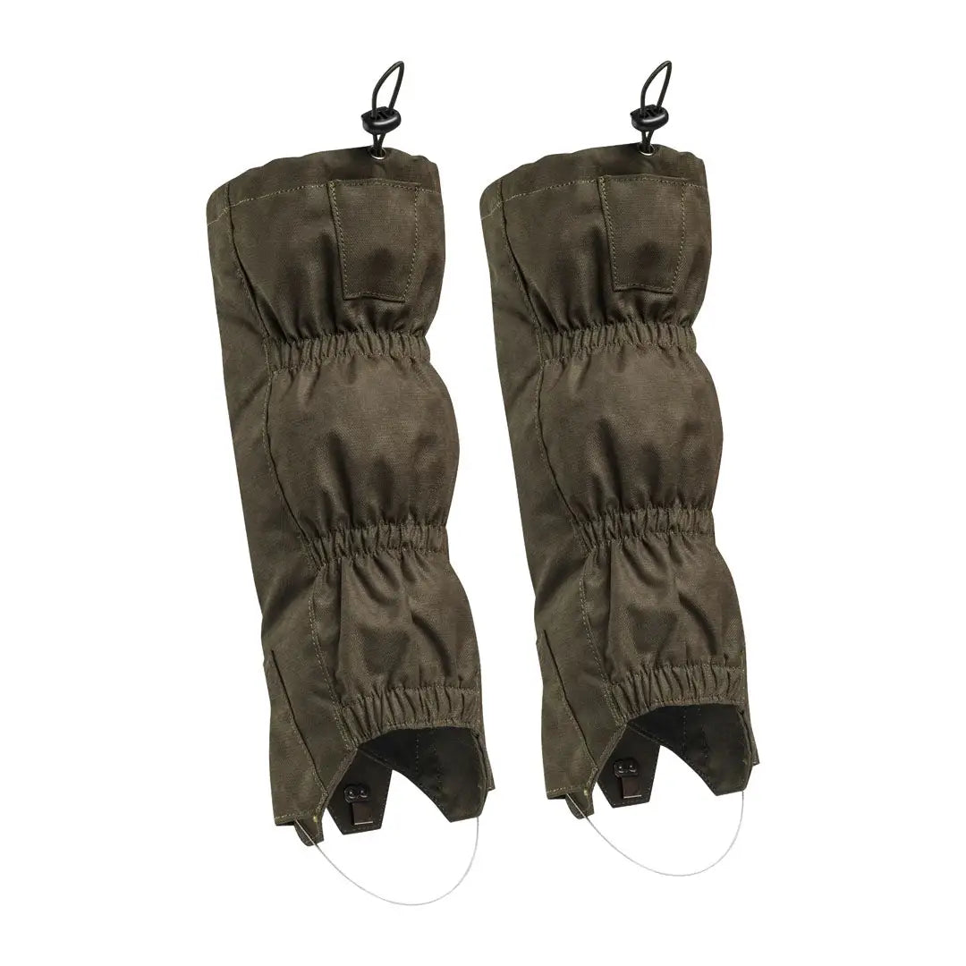 Olive green Beretta Tech Ankle Gaiters for outdoor hiking and trail protection