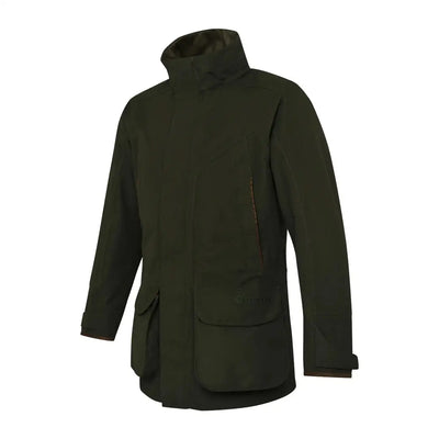 Dark green Beretta Tempesta Jacket with pockets for country clothing and hunting trips