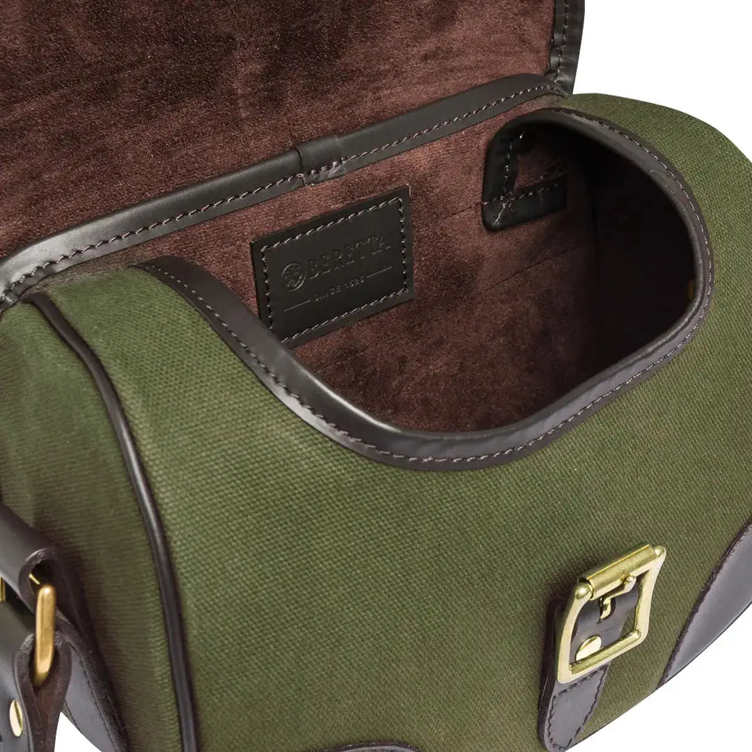 Open green Beretta Terrain EVO Canvas Cart Bag for country outdoor hunting gear