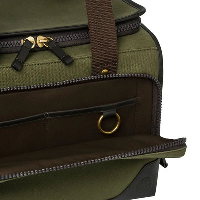 Beretta Terrain EVO olive green field bag with brown straps for hunting