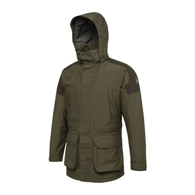 Olive green tri-active evo jacket hooded parka from Beretta Tri-Active EVO Country Clothing
