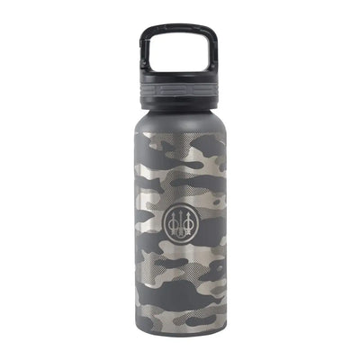 Camo-patterned Beretta Water Bottle 16oz for outdoor enthusiasts and water lovers
