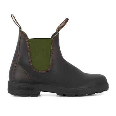 Brown leather Chelsea boots perfect for country clothing and outdoor adventures