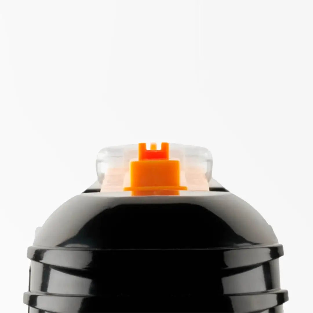 Spray can nozzle with orange cap on Bug-A-Salt 3.0, UK’s favourite to eliminate flies