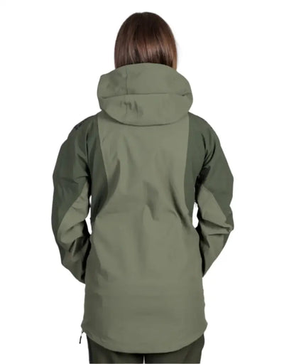 Olive green Bushbuck Alpine Waterproof Jacket for wet weather country clothing