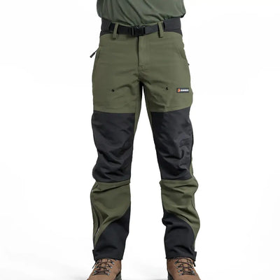 Green and black Bushbuck Defender Waterproof Trouser for hunting and country clothing