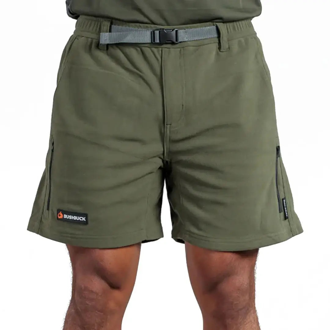 Olive green Bushbuck Dri-Seat Shorts perfect for hiking and country hunting adventures