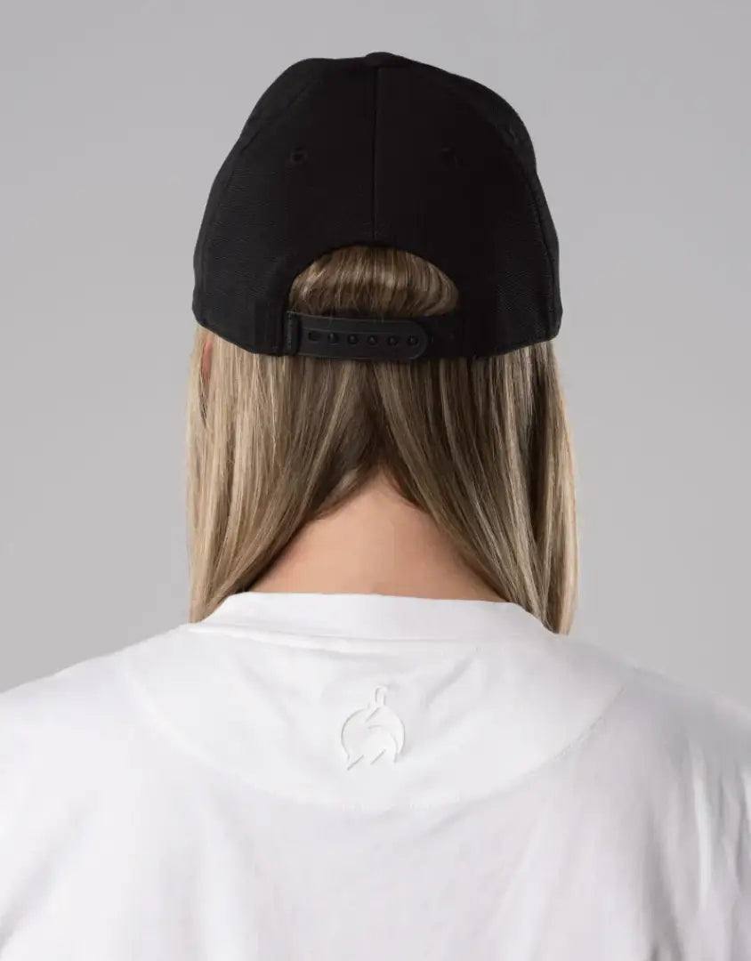 Black Bushbuck snapback cap for hunting and outdoors