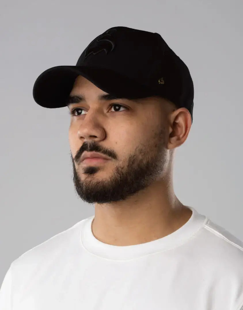 Bushbuck Workmans Snapback Cap: black baseball hat for hunting outdoors