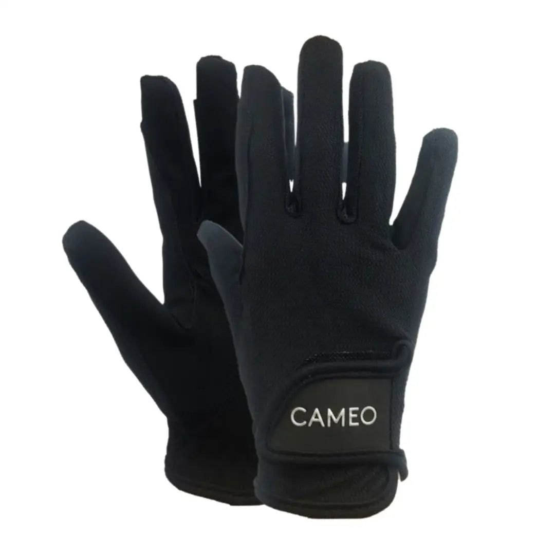Black Cameo Performance Riding Glove ideal for country clothing and hunting fans