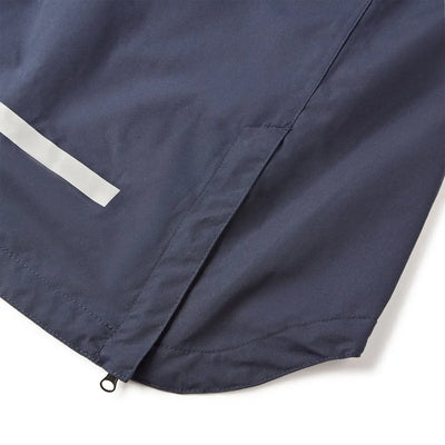 Navy blue rain pants for riding jacket, perfect country clothing for hunting trips