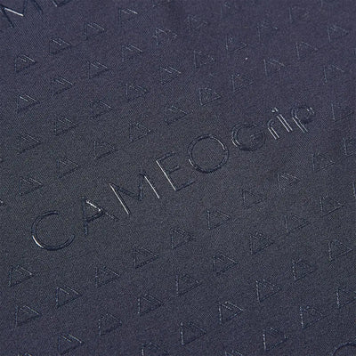Dark blue country clothing fabric with embossed pattern and glossy lettering for outdoors riding tight