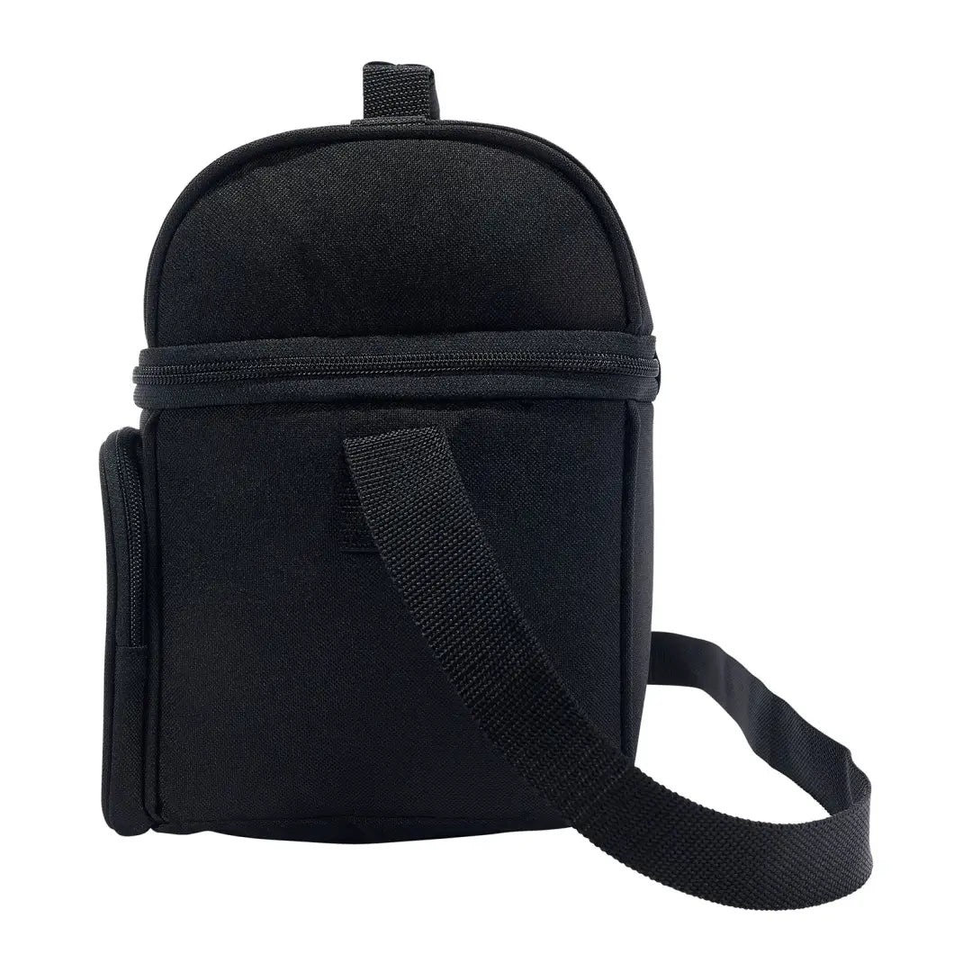 Black insulated lunch bag from Carhartt 12 Can Two Compartment Lunch Cooler, perfect for outdoors or country clothing