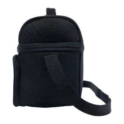 Black insulated lunch bag from Carhartt 12 Can Two Compartment Lunch Cooler, perfect for outdoors or country clothing