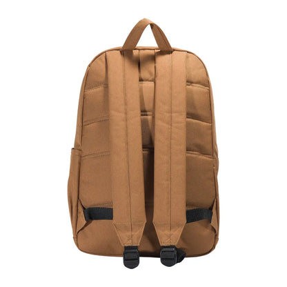 Brown quilted backpack perfect for country clothing, hunting, and outdoor adventures