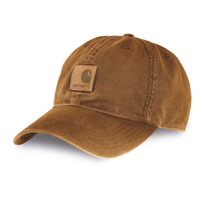 Brown Carhartt Canvas Cap showing style and durability, perfect carhartt canvas cap choice