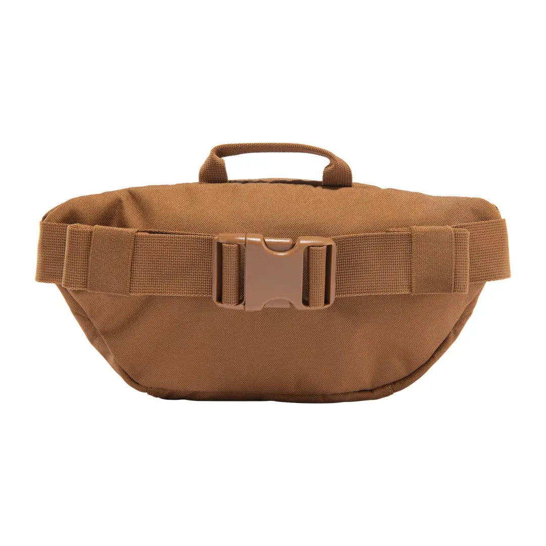Brown Carhartt Classic Waist Pack with tactical strap and buckle