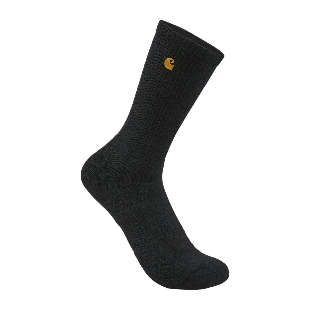 Black Carhartt Force Midweight Crew Socks for country clothing and hunting trips
