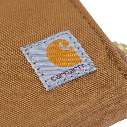 Carhartt brand patch on nylon duck clutch wallet, perfect for country clothing and hunting