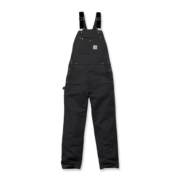 Carhartt Duck Coverall ブラック 46 サイズ Carhartt Iconic R01 Duck Bib Dungarees – New Forest Clothing