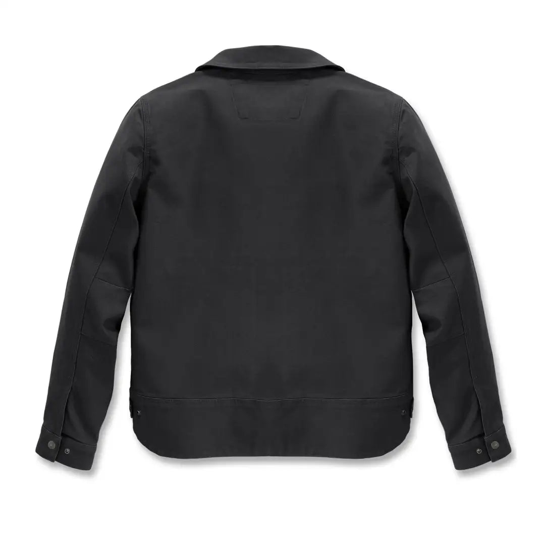 Carhartt Rugged Flex Duck Berwick black utility jacket for hunting outdoors