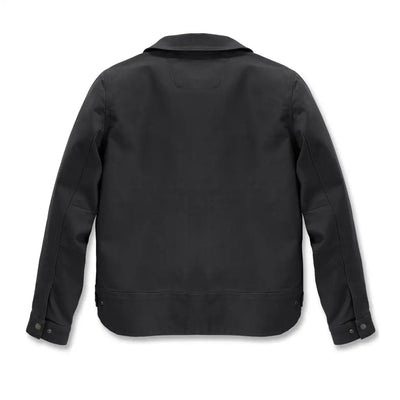 Carhartt Rugged Flex Duck Berwick black utility jacket for hunting outdoors