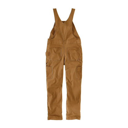 Brown canvas overalls from Carhartt Womens loose fit country clothing for hunting
