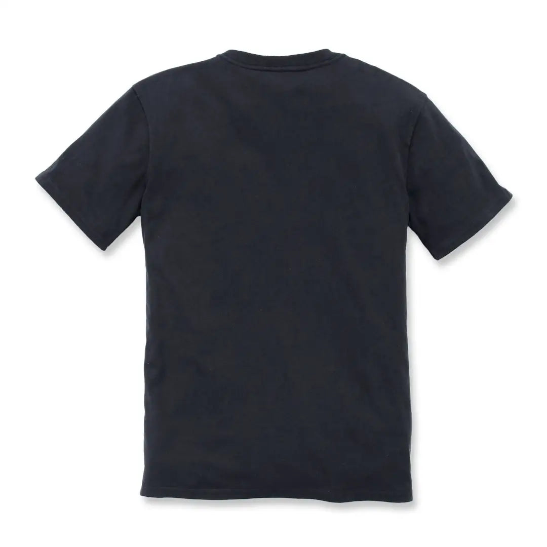 Black short-sleeve T-shirt from Carhartt Womens for country clothing and outdoors style