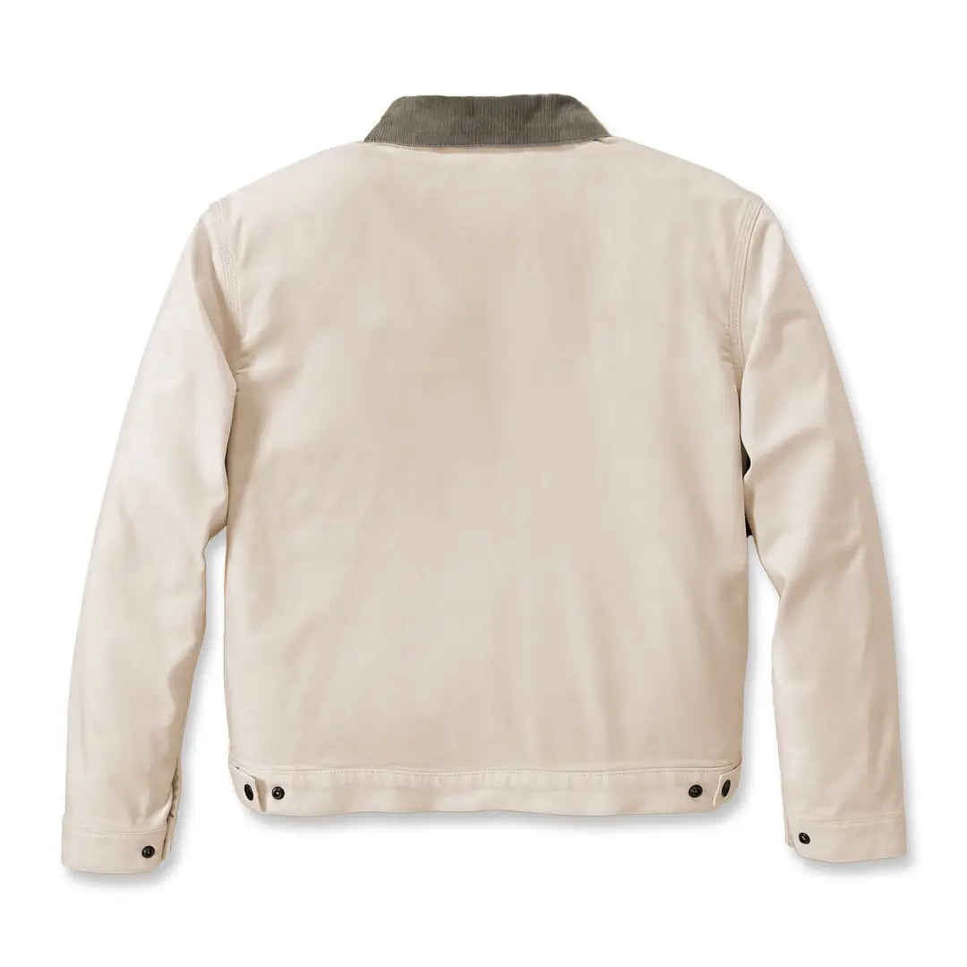 Beige Detroit jacket with relaxed fit and corduroy collar from Carhartt Womens country clothing