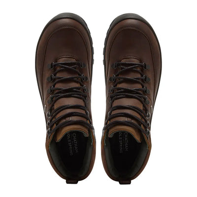 Chatham Challacombe Waterproof Hiker Boots with brown leather and black laces