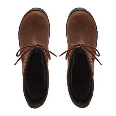 Pair of brown leather tall boots from Chatham Cheltenham Ladies Waterproof collection