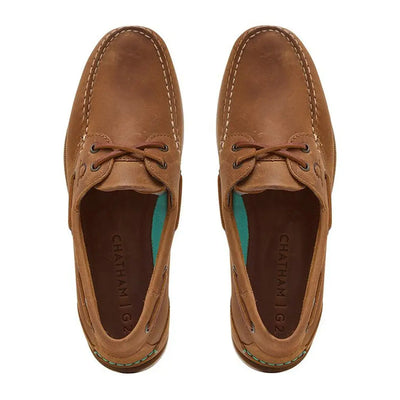 Chatham Deck II G2 Premium Leather Boat Shoes with unrivalled British-designed lace