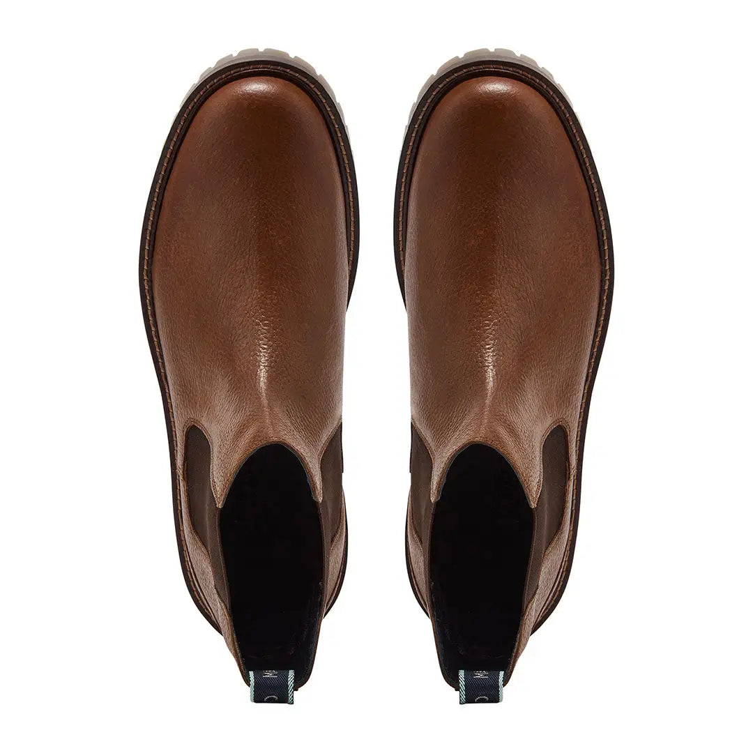 Chatham Findhorn Chelsea boots in brown leather, stylish Findhorn Chelsea boots for men