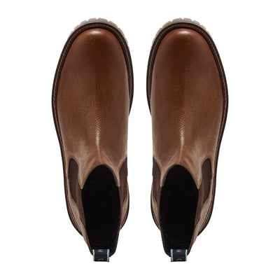 Chatham Findhorn Chelsea boots in brown leather, stylish Findhorn Chelsea boots for men