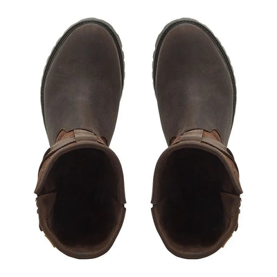 Chatham Sandown II Ladies premium waterproof leather riding boots with ridged sole