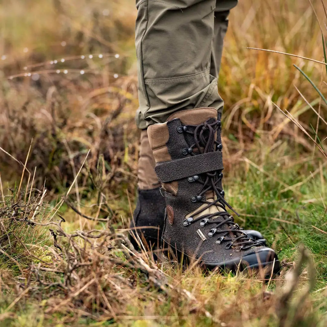 Dedito Moorland Waterproof Boots in nubuck leather for tough ground conditions and country clothing