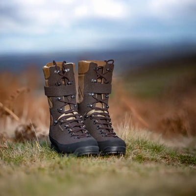 Dedito Moorland Waterproof Boots in nubuck leather perfect for tough ground conditions