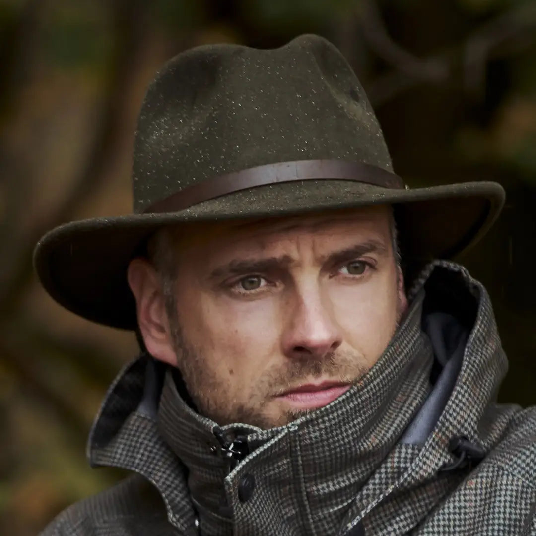 Deerhunter Adventurer Felt Crushable Hat At New Forest New Forest Clothing