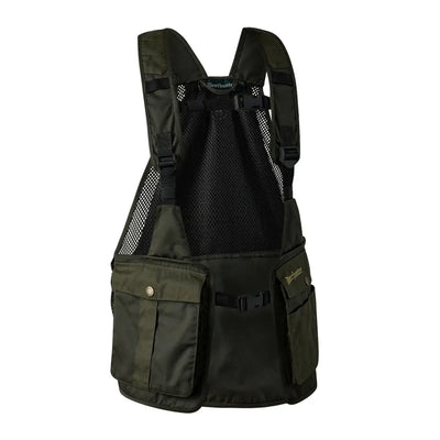 Olive green Deerhunter Atlas Waistcoat perfect for outdoor adventures and hunting trips